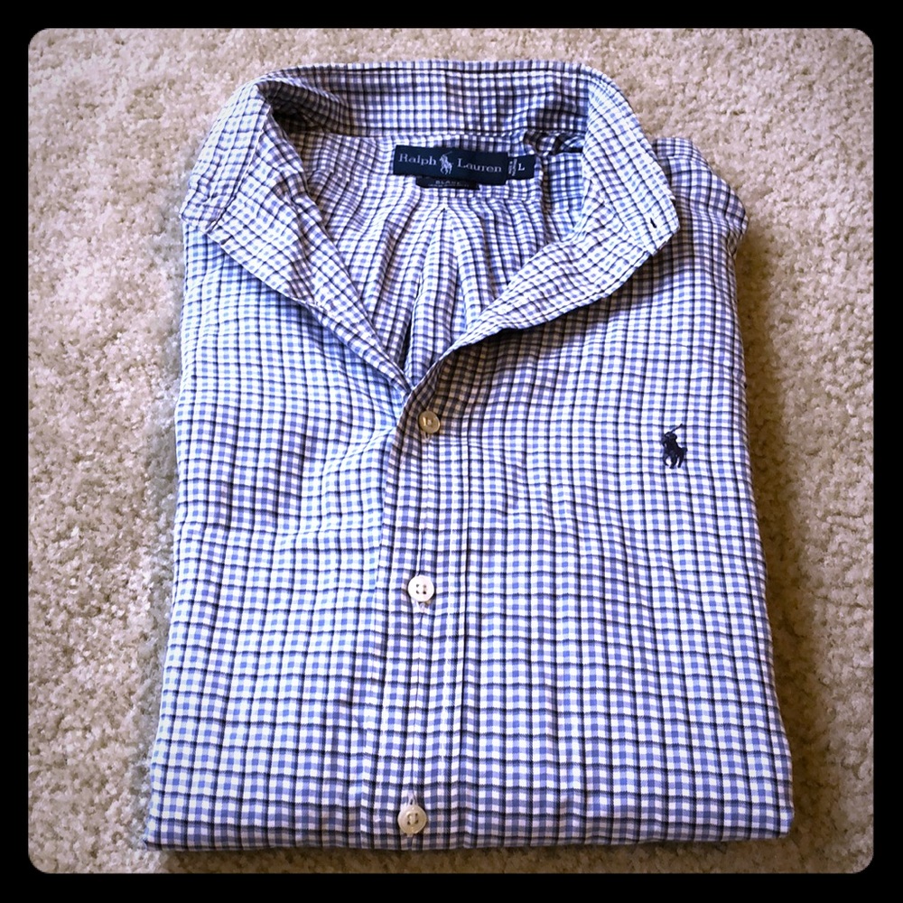 Men’s Ralph Lauren Button Down - Blake Edition.